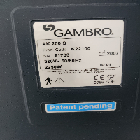 Gambro AK-200 S - Dialysis image 3